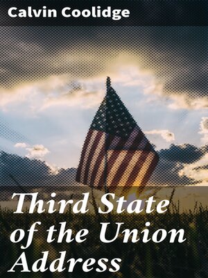 cover image of Third State of the Union Address